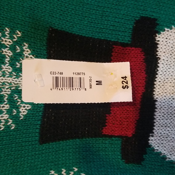 💥Kids sweater holiday green - Picture 3 of 3